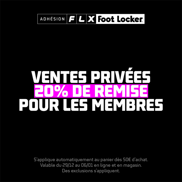 Foot Locker | Ventes privées FLX